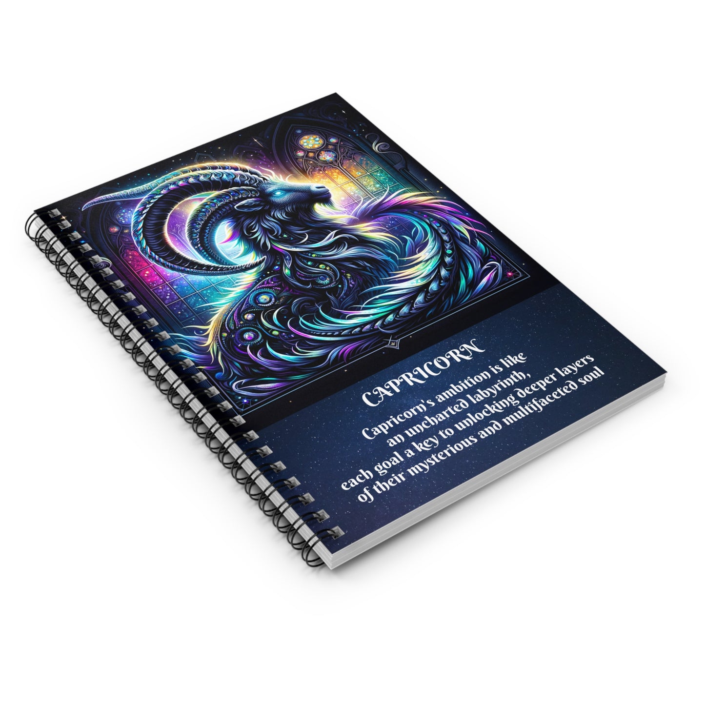 CAPRICORN Spiral Notebook - Ruled Line