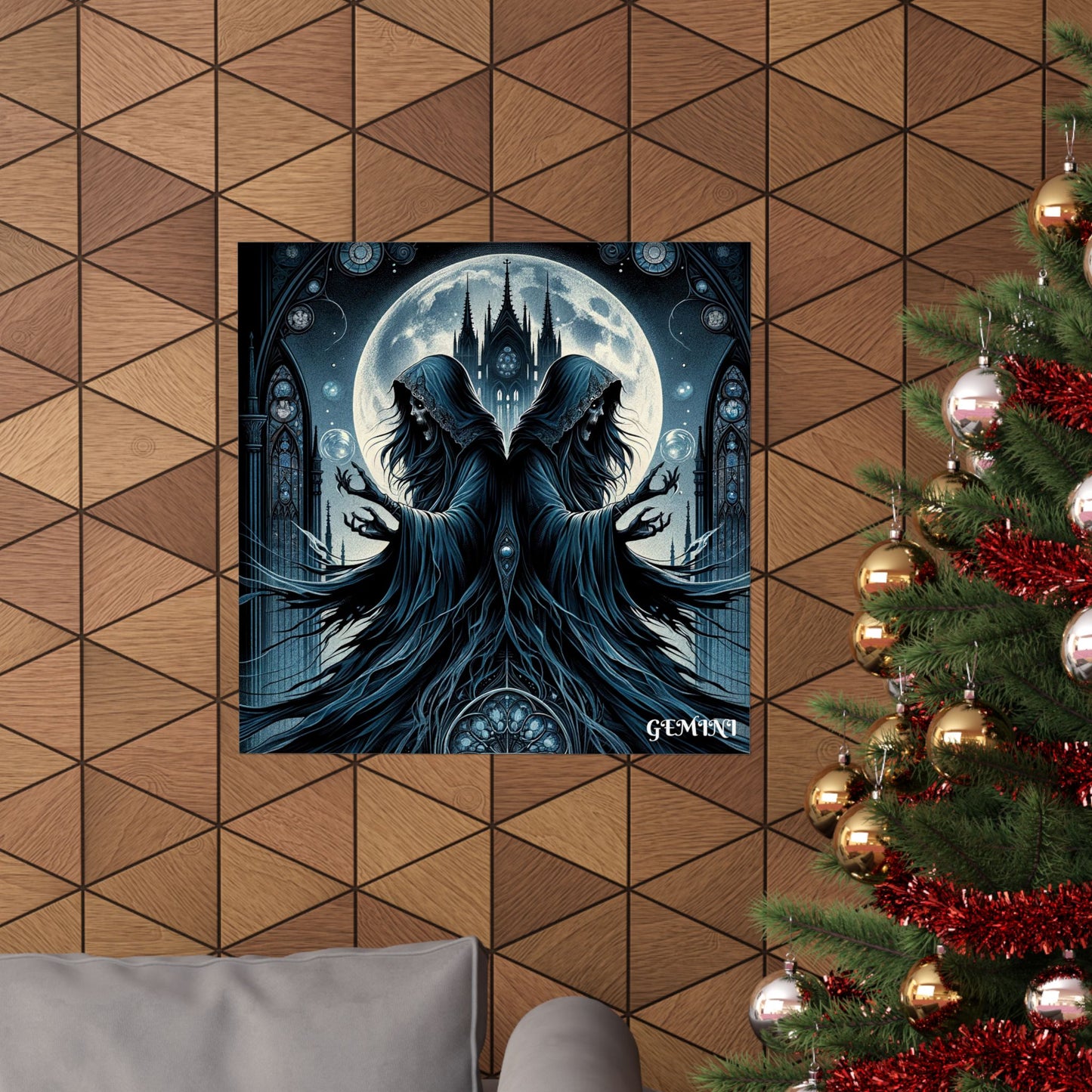 GEMINI Matte Vertical Posters