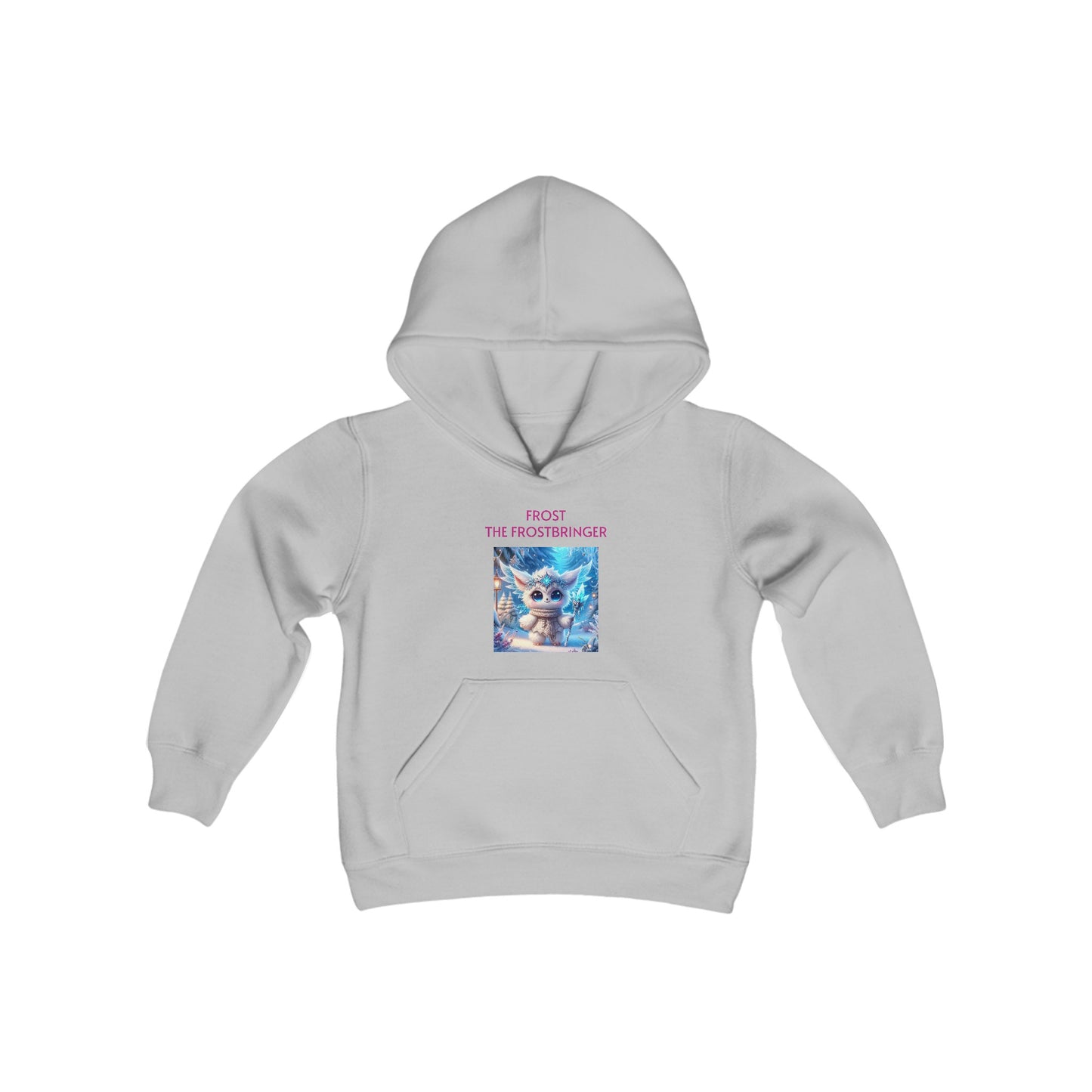 Youth Heavy Blend Hooded Sweatshirt Frost the Frostbringer