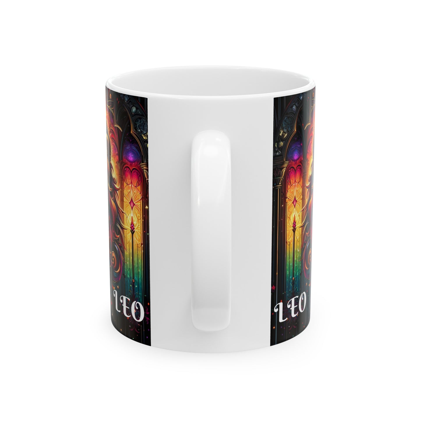 LEO Ceramic Mug, (11oz, 15oz)
