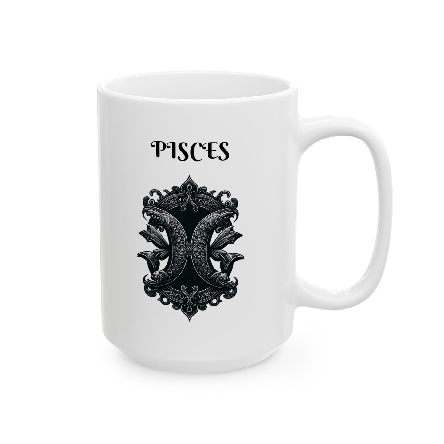 Pisces Ceramic Mug, (11oz, 15oz)