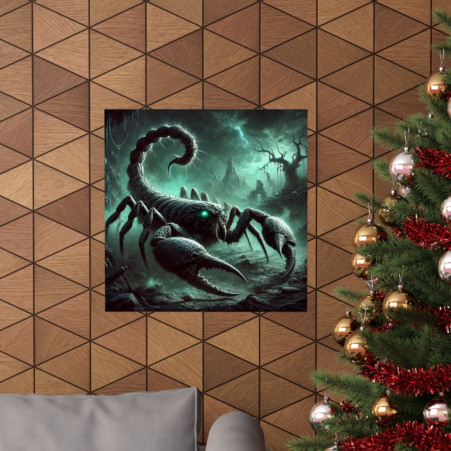 Happy Halloween Matte Vertical Posters Scorpio