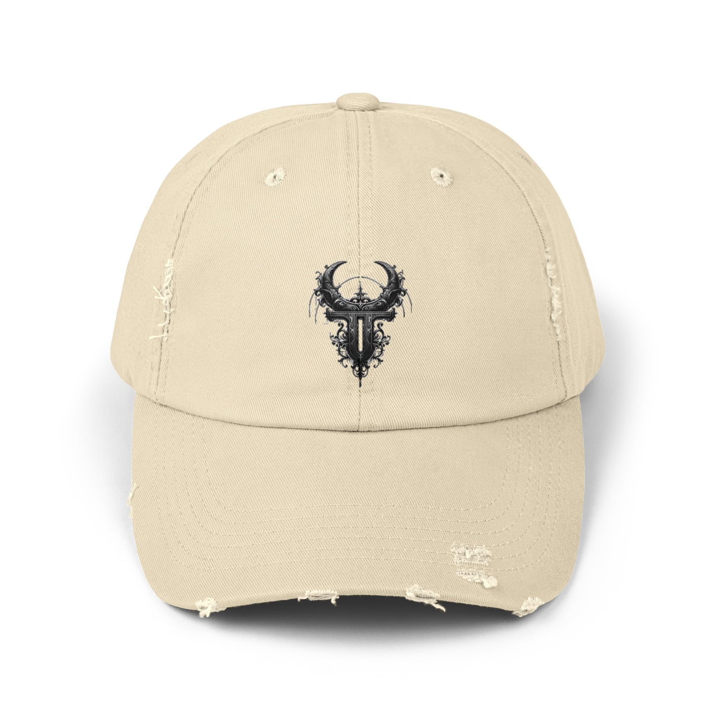 TAURUS Unisex Distressed Cap