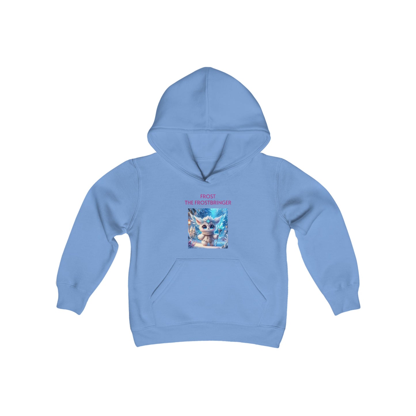 Youth Heavy Blend Hooded Sweatshirt Frost the Frostbringer