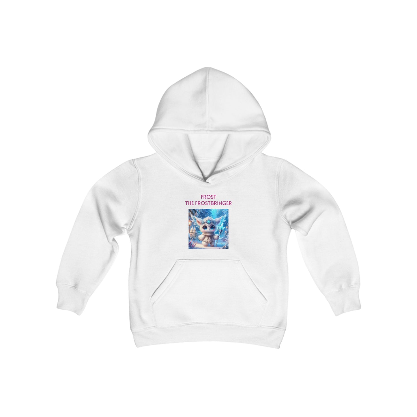 Youth Heavy Blend Hooded Sweatshirt Frost the Frostbringer