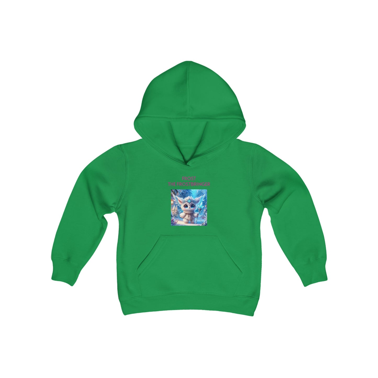 Youth Heavy Blend Hooded Sweatshirt Frost the Frostbringer