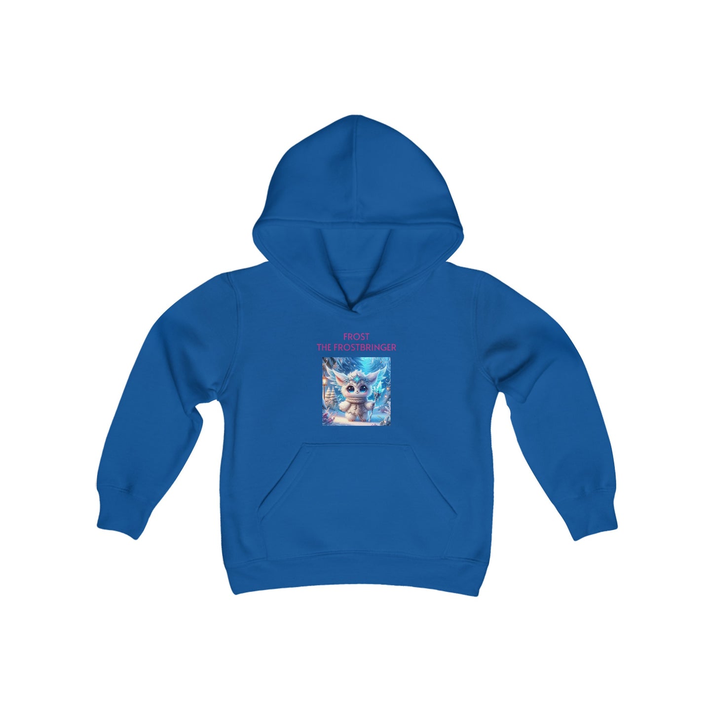 Youth Heavy Blend Hooded Sweatshirt Frost the Frostbringer