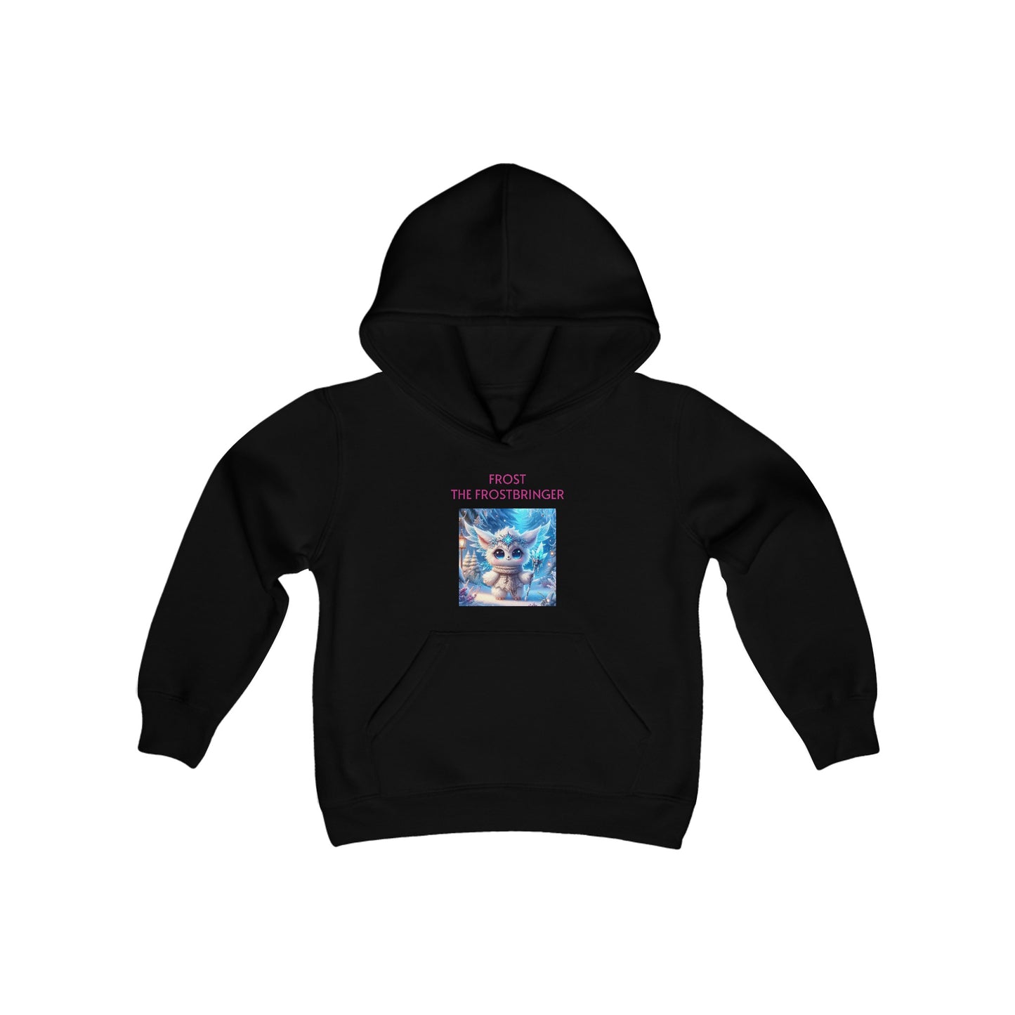 Youth Heavy Blend Hooded Sweatshirt Frost the Frostbringer