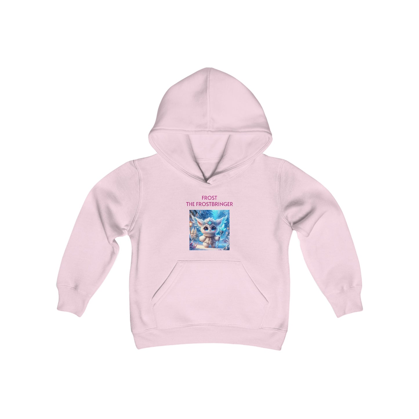 Youth Heavy Blend Hooded Sweatshirt Frost the Frostbringer