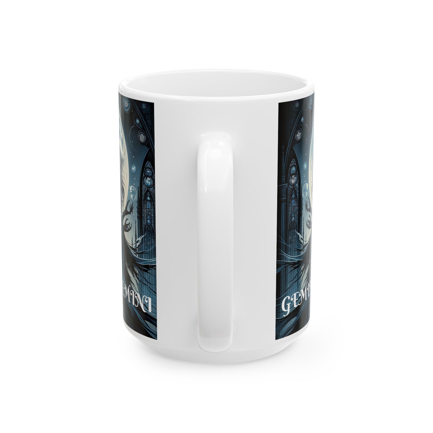 GEMINI GOTHIC Ceramic Mug, (11oz, 15oz)
