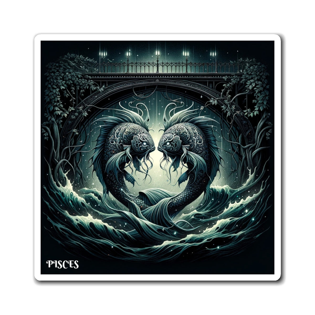 PISCES GOTHIC Magnets