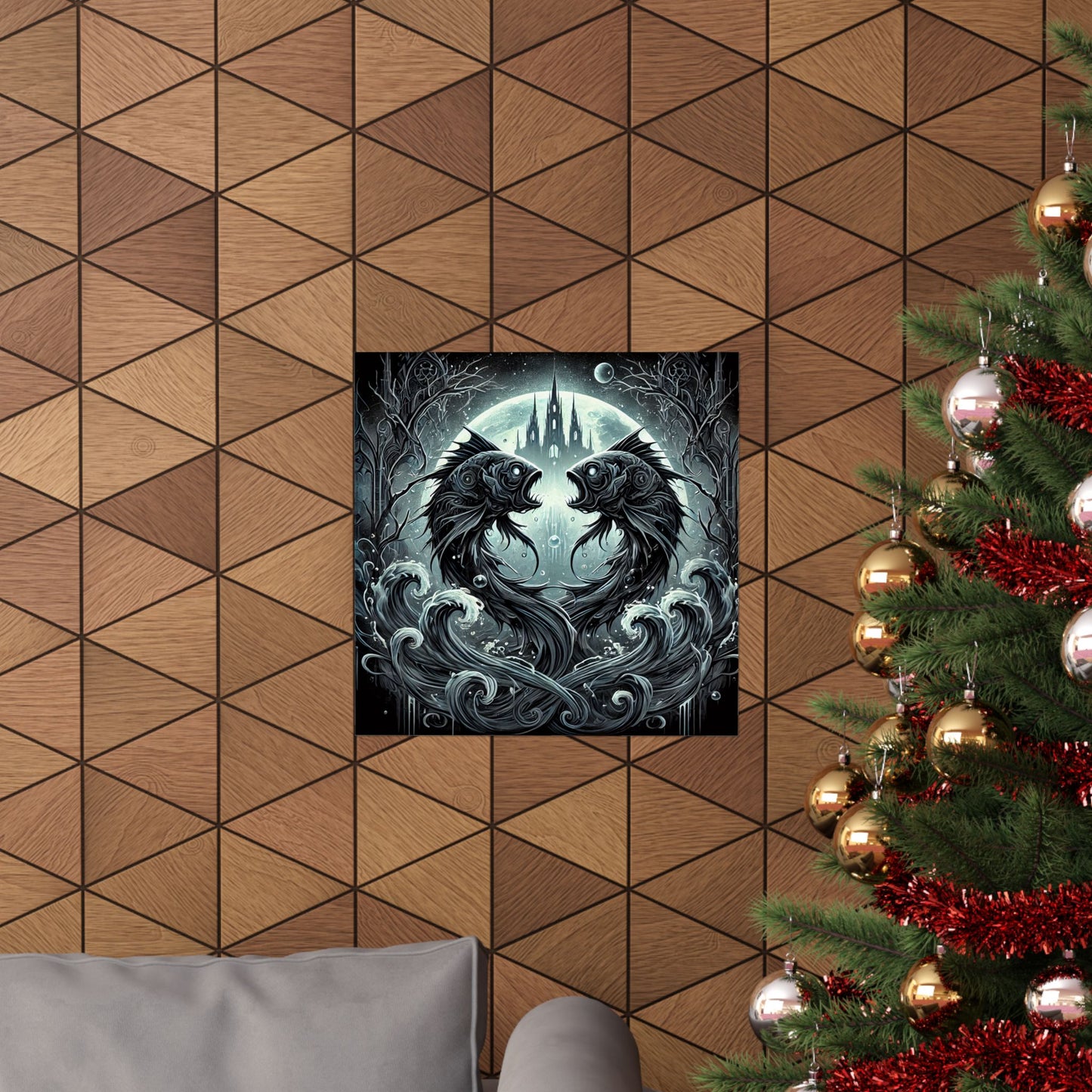 Happy Halloween Matte Vertical Posters Pisces