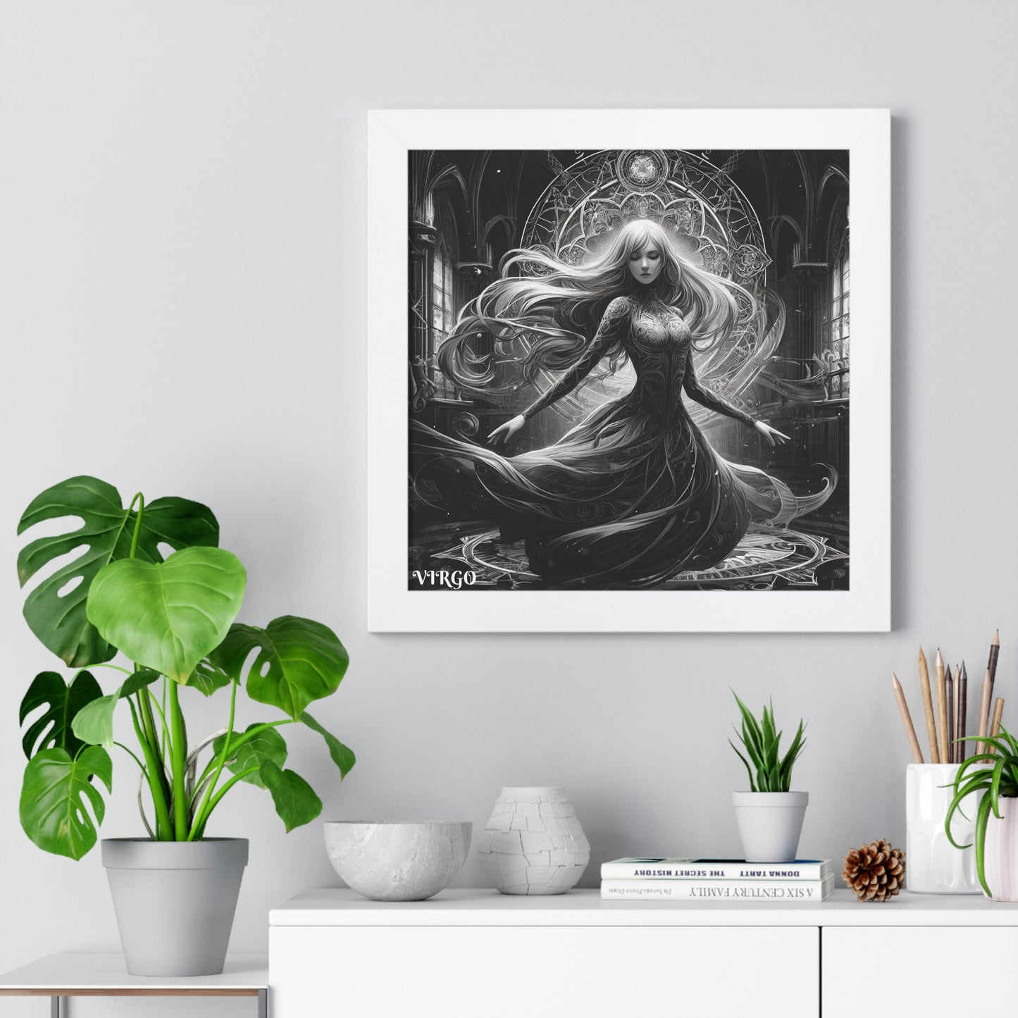 VIRGO Framed Vertical Poster