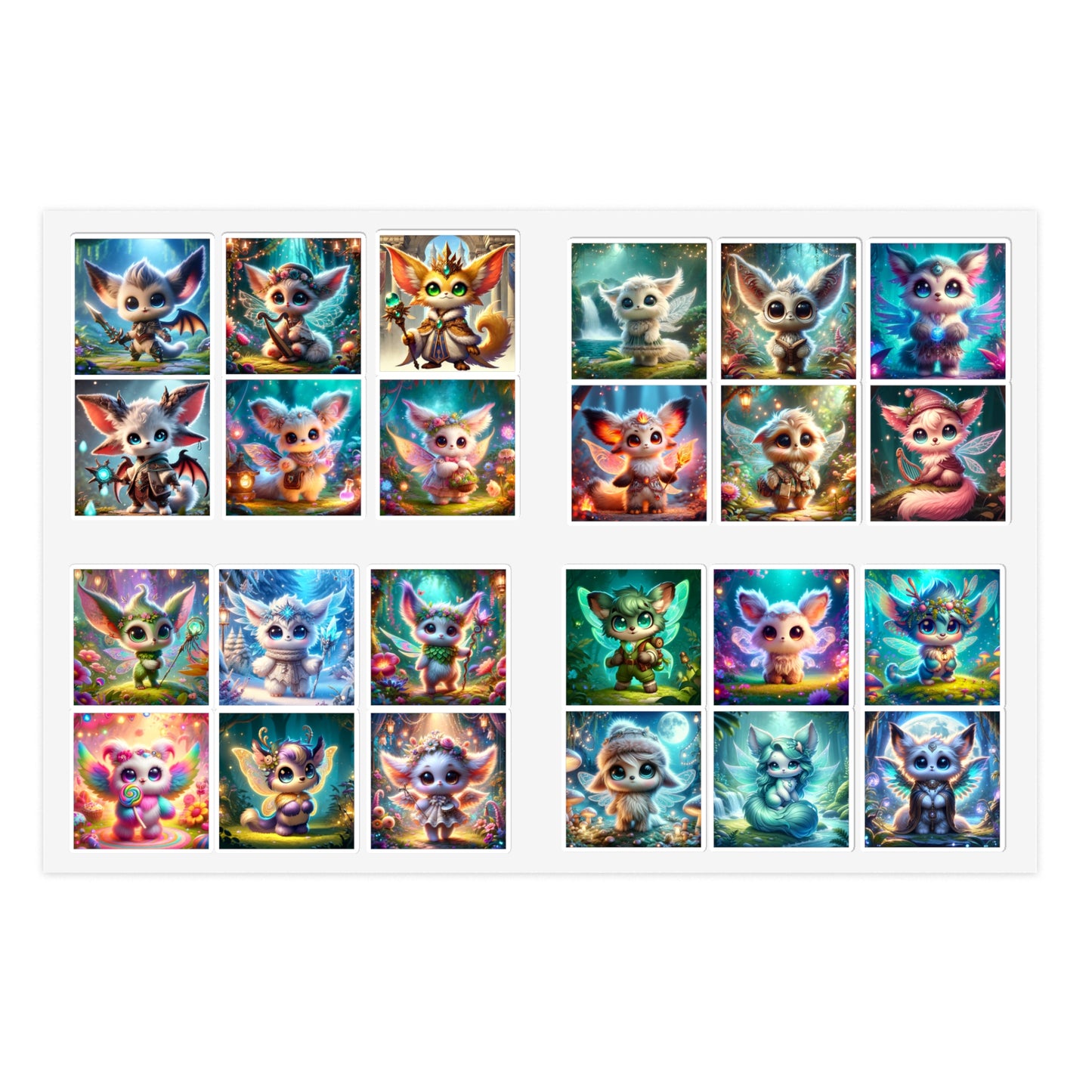 Sticker Sheets Fairyland Guardians