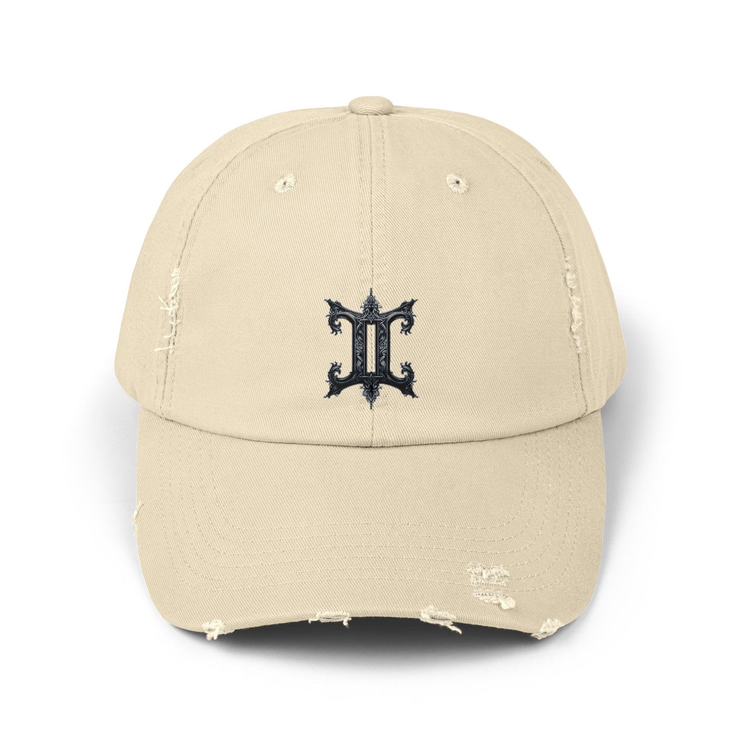 GEMINI Unisex Distressed Cap