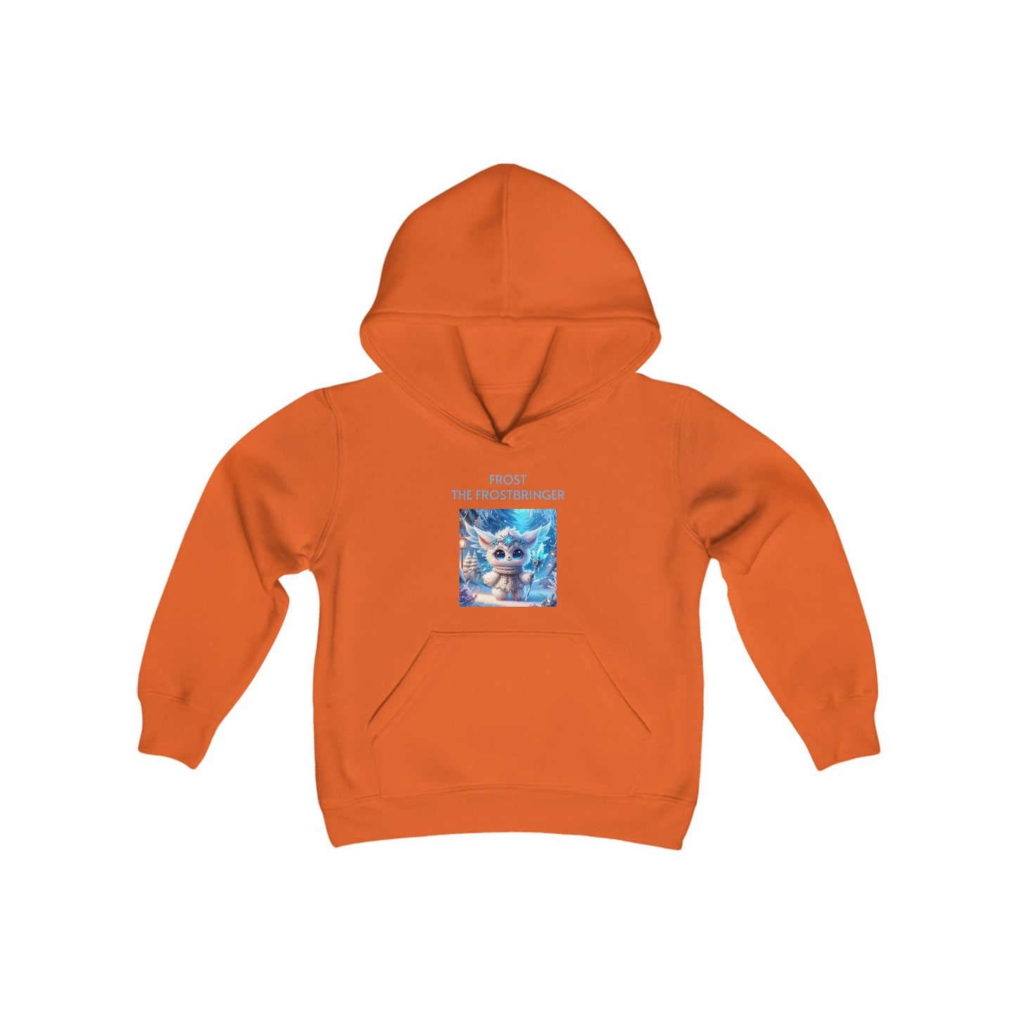 Youth Heavy Blend Hooded Sweatshirt Frost the Frostbringer