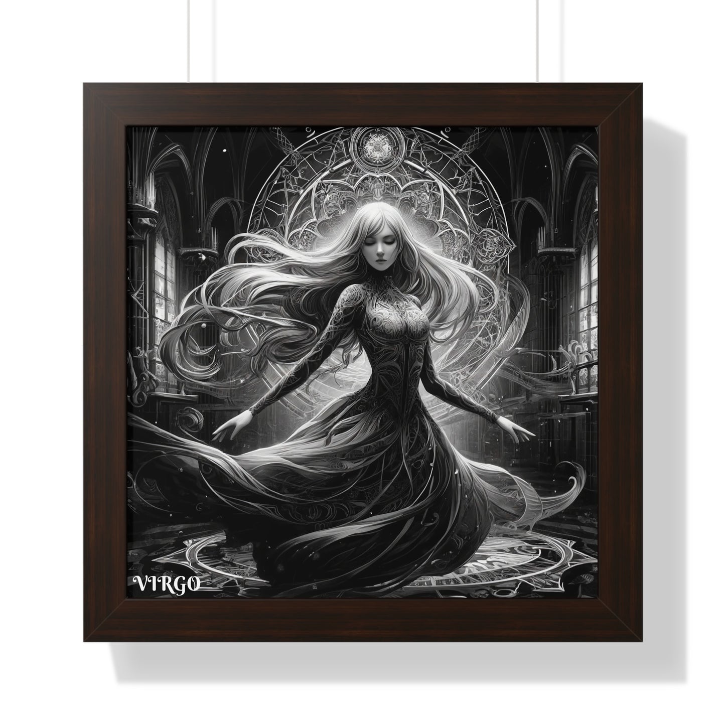 VIRGO Framed Vertical Poster