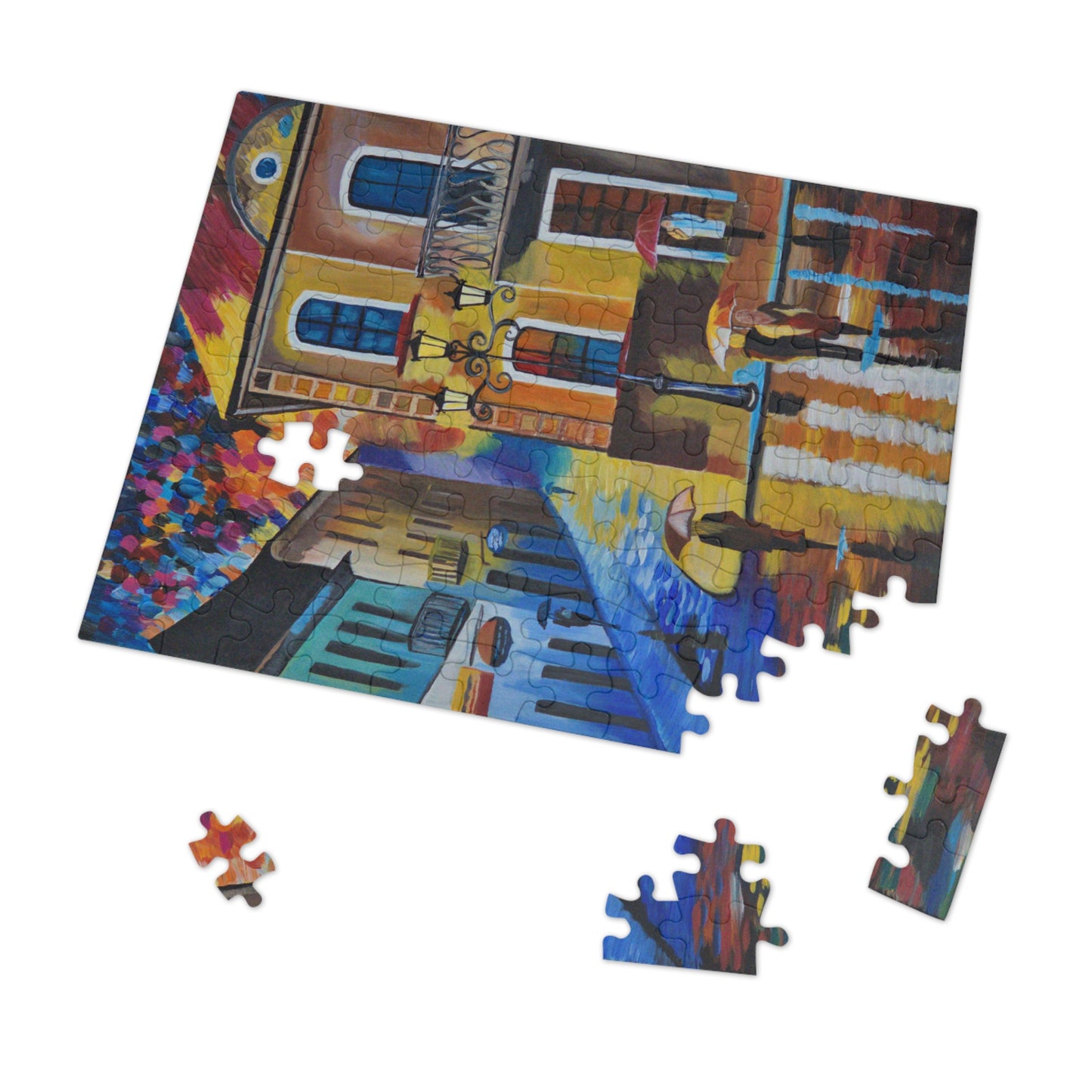 Rainy Evening Jigsaw Puzzle (30, 110, 252, 500,1000-Piece)