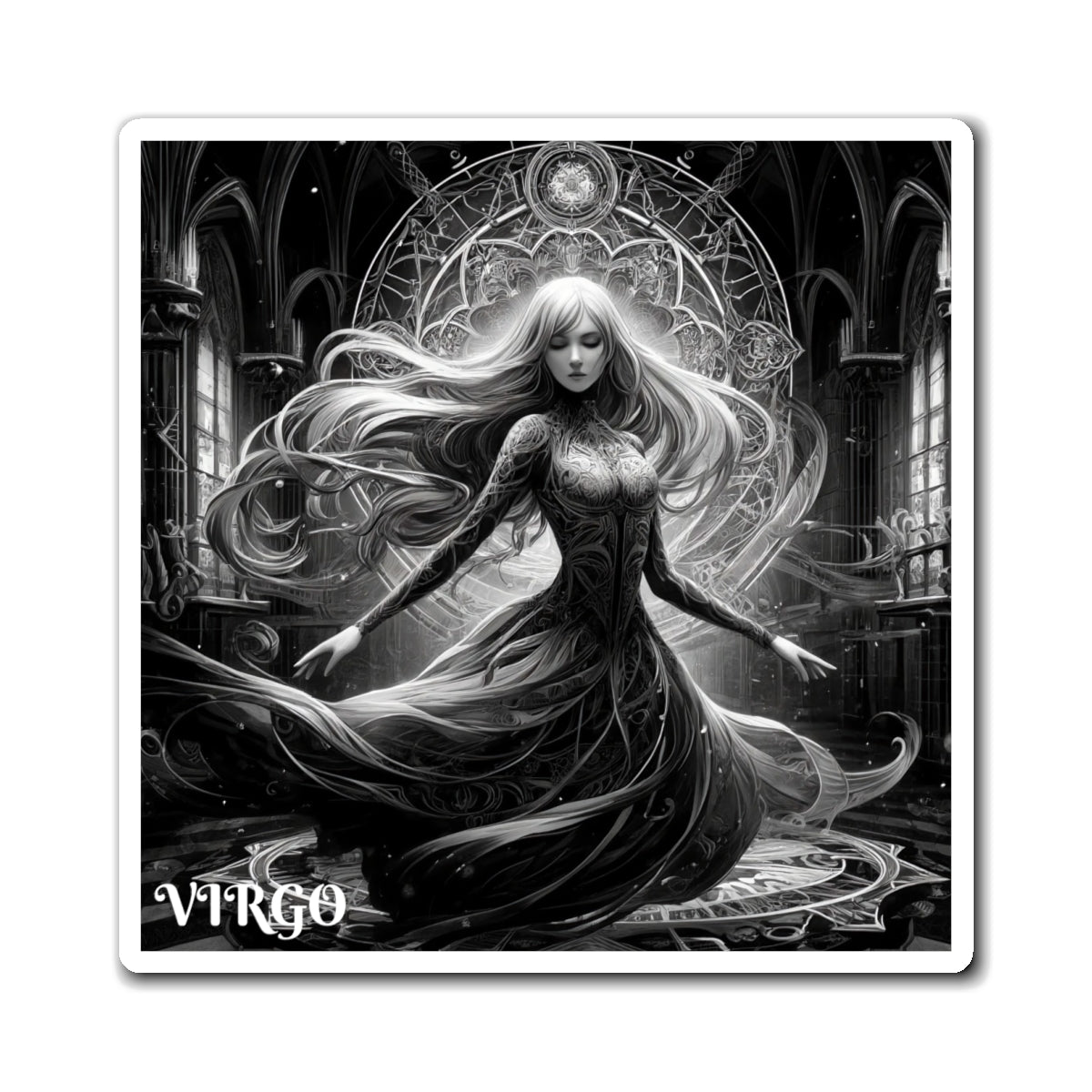 VIRGO GOTHIC Magnets