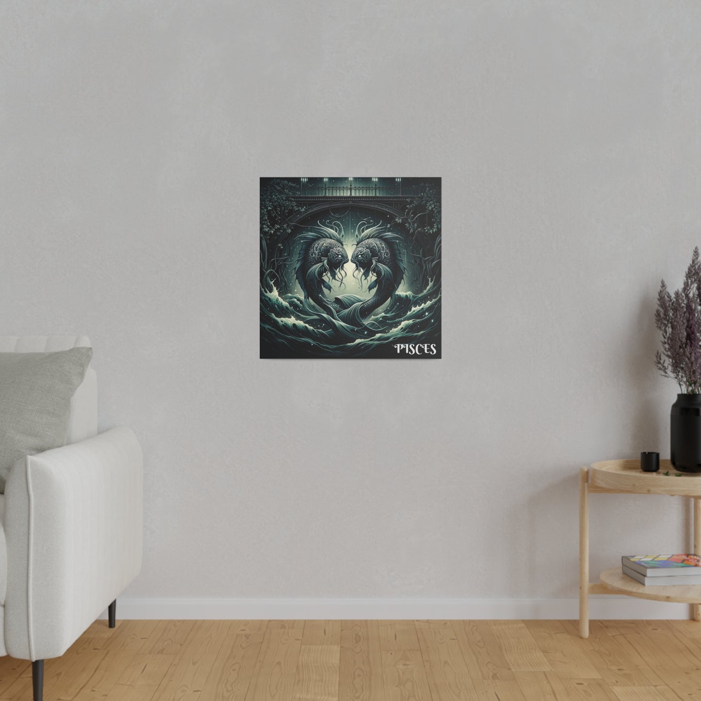 PISCES Matte Canvas, Stretched, 0.75"