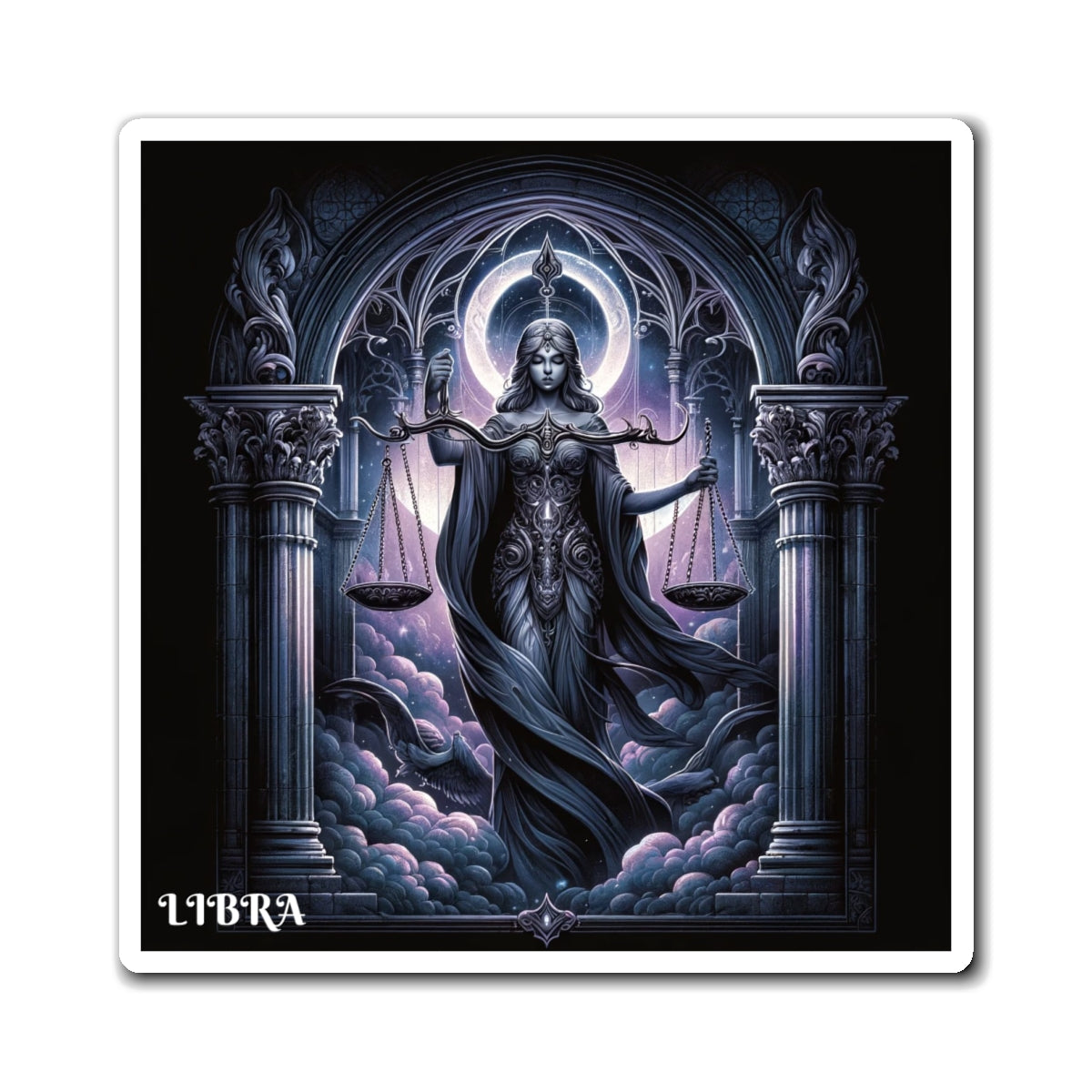 LIBRA GOTHIC Magnets