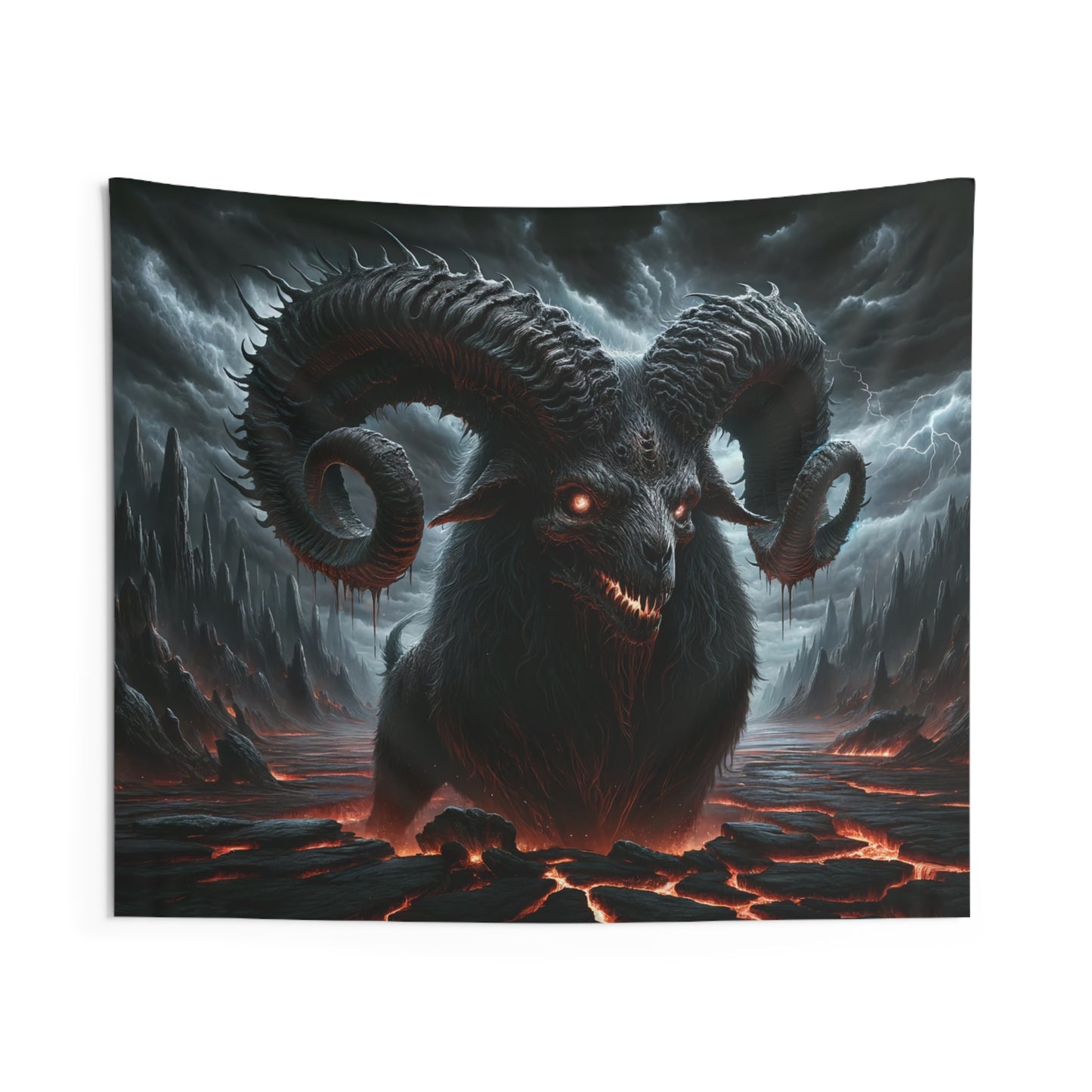 Happy Halloween Indoor Wall Tapestries - Aries