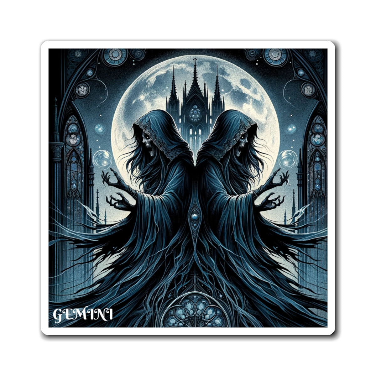 GEMINI GOTHIC Magnets