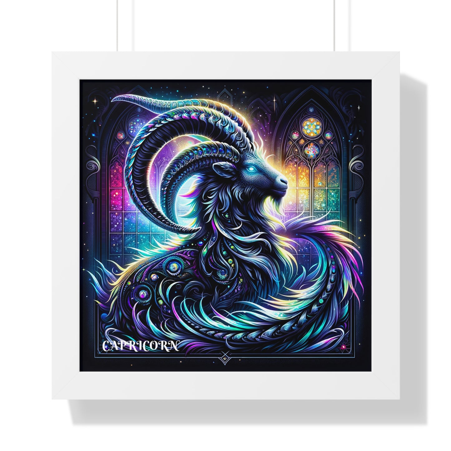 CAPRICORN Framed Vertical Poster