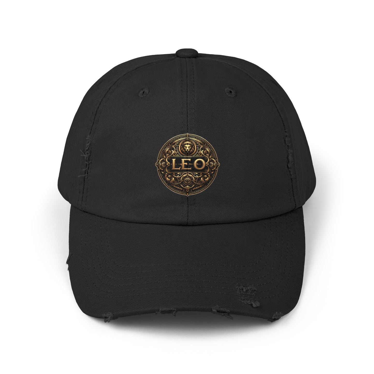 LEO Unisex Distressed Cap