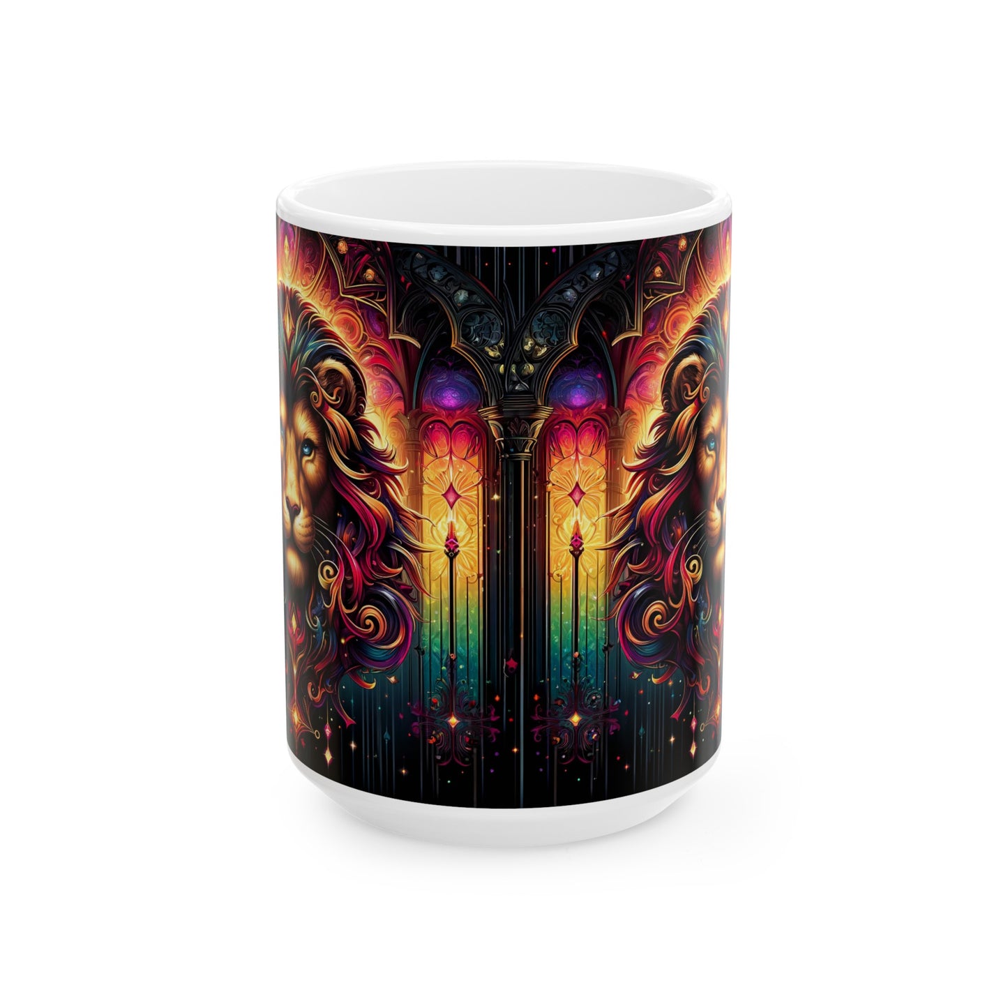 LEO Ceramic Mug, (11oz, 15oz)