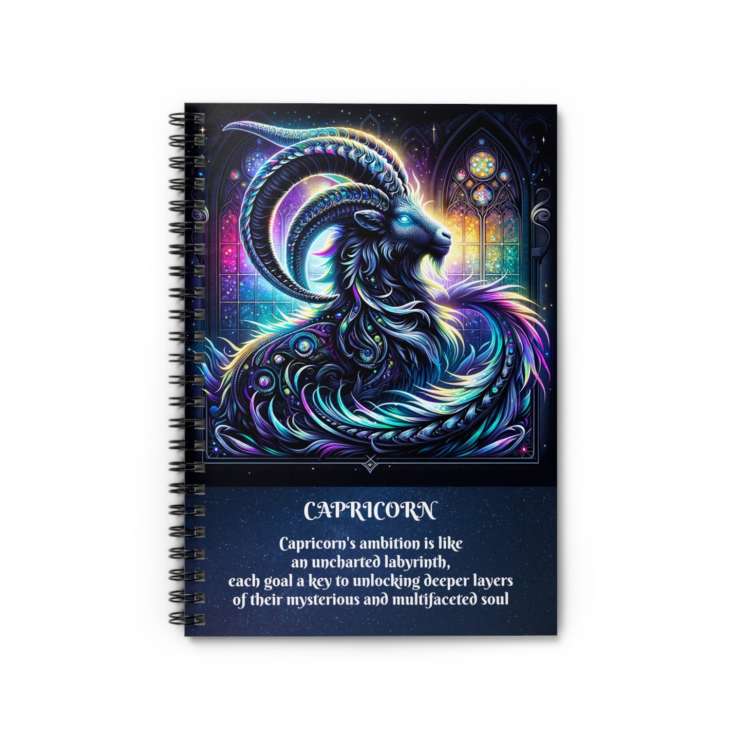 CAPRICORN Spiral Notebook - Ruled Line
