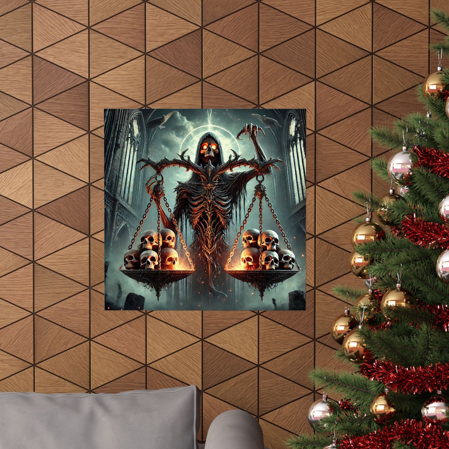 Happy Halloween Matte Vertical Posters Libra