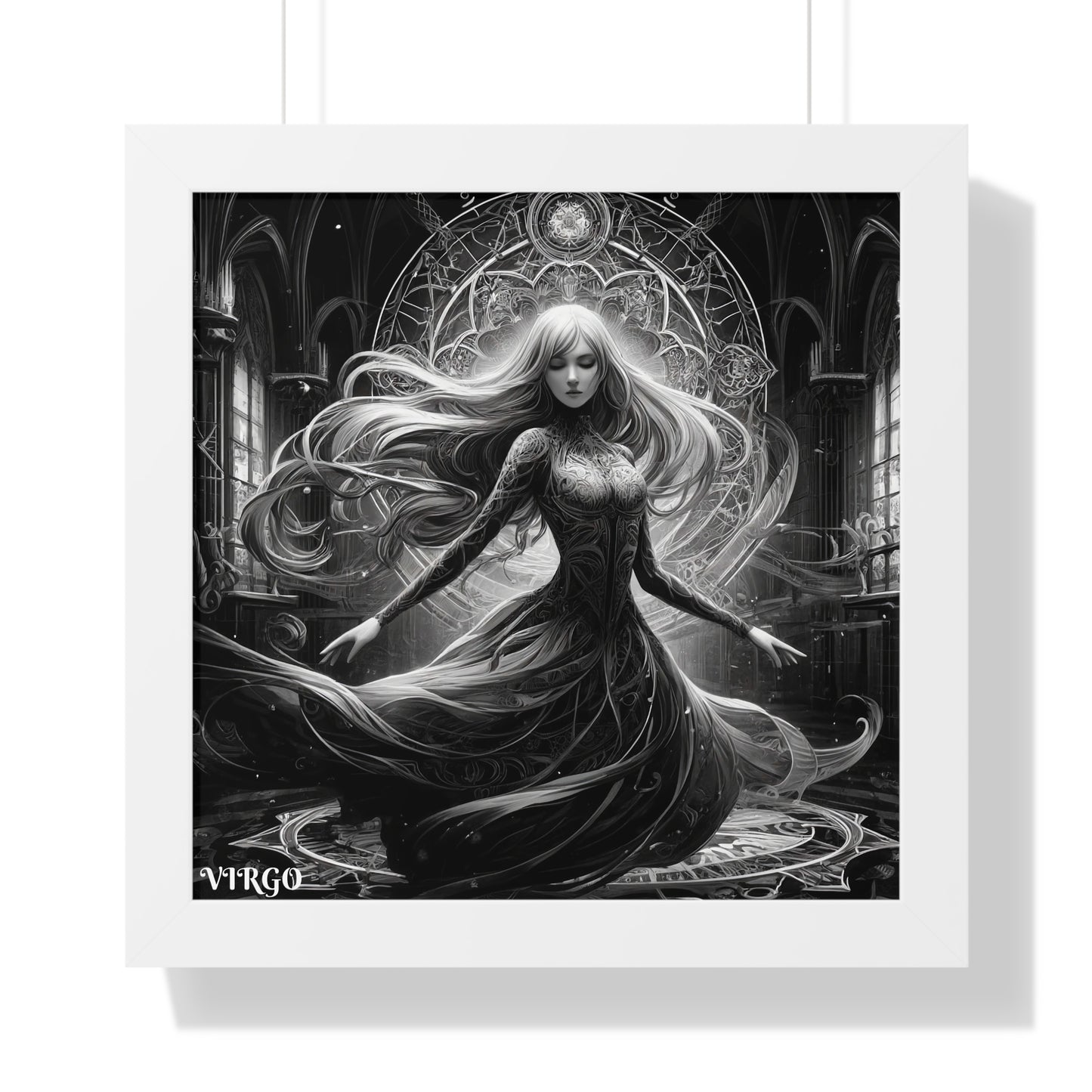 VIRGO Framed Vertical Poster