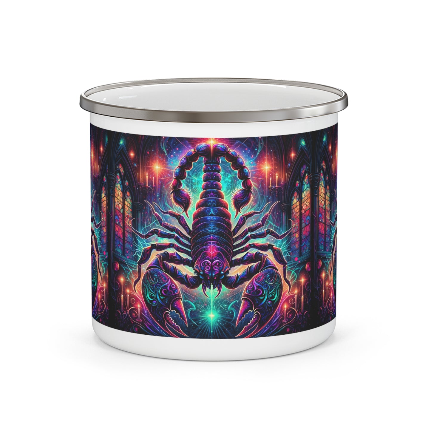 SCORPIO Enamel Camping Mug