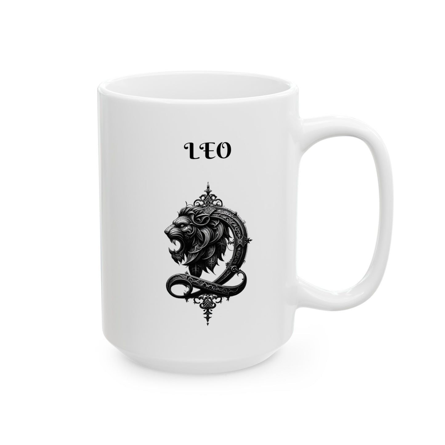 Leo 陶瓷杯,(11 盎司、15 盎司)