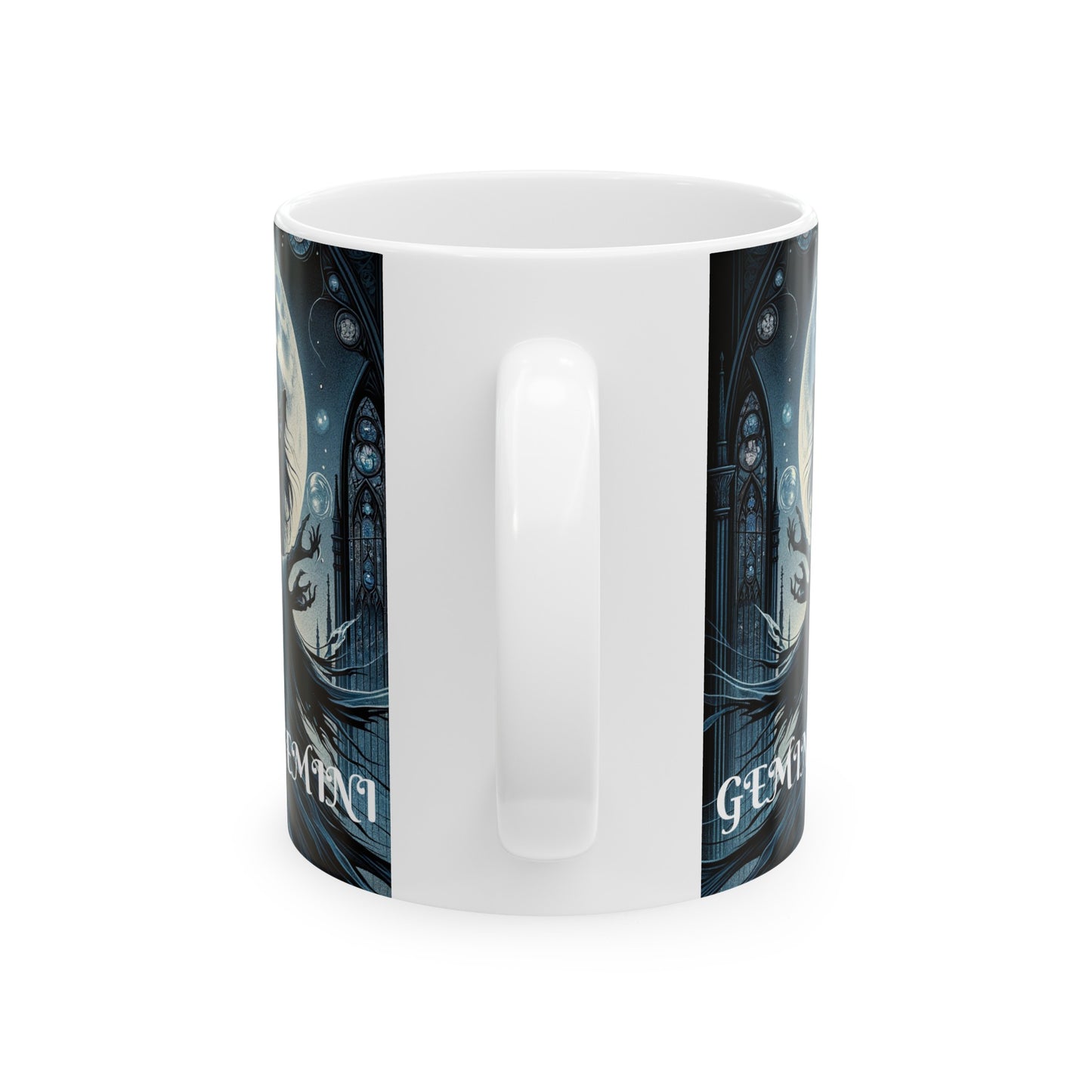 GEMINI GOTHIC Ceramic Mug, (11oz, 15oz)