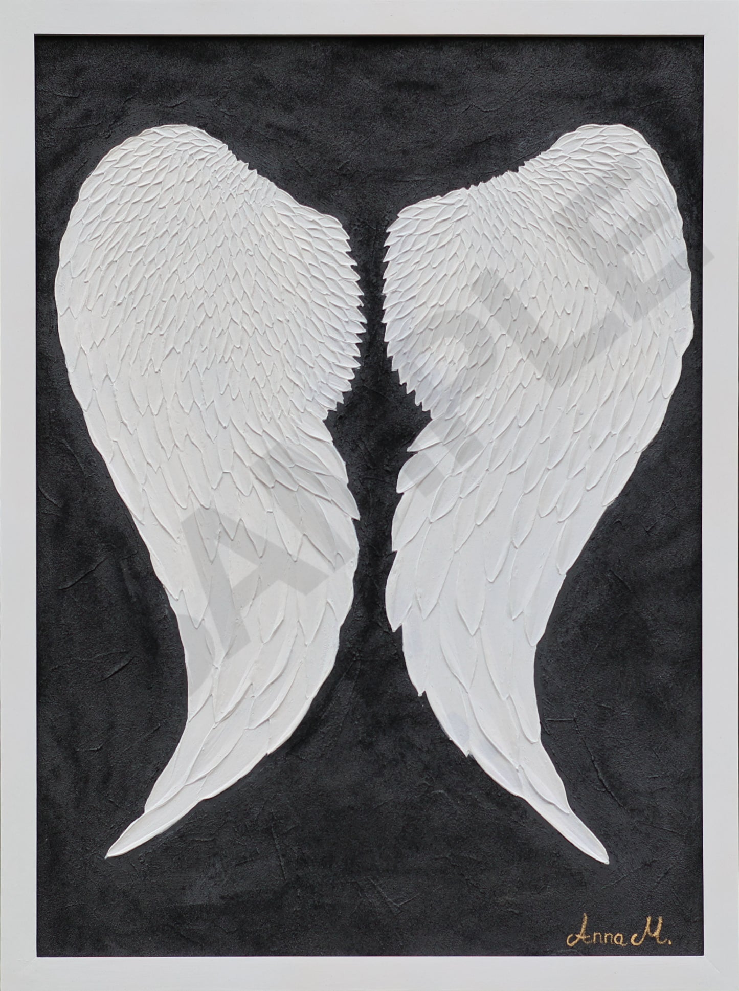 Alas de ángel blanco