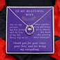 Lucky in Love Necklace: From Husband to Wife
