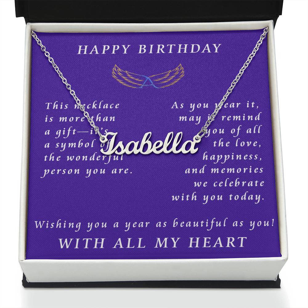 A Personalized Birthday Gift of Love and Memories