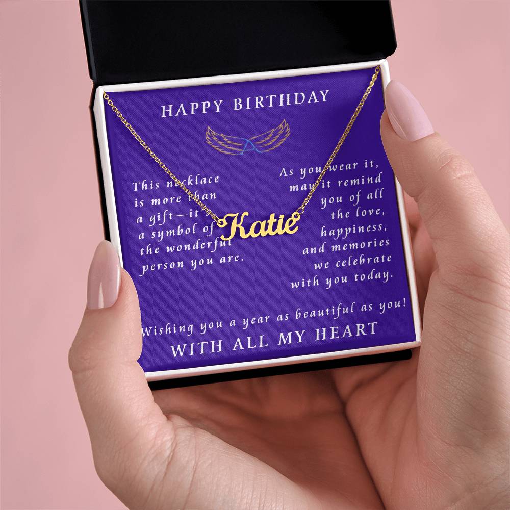 A Personalized Birthday Gift of Love and Memories