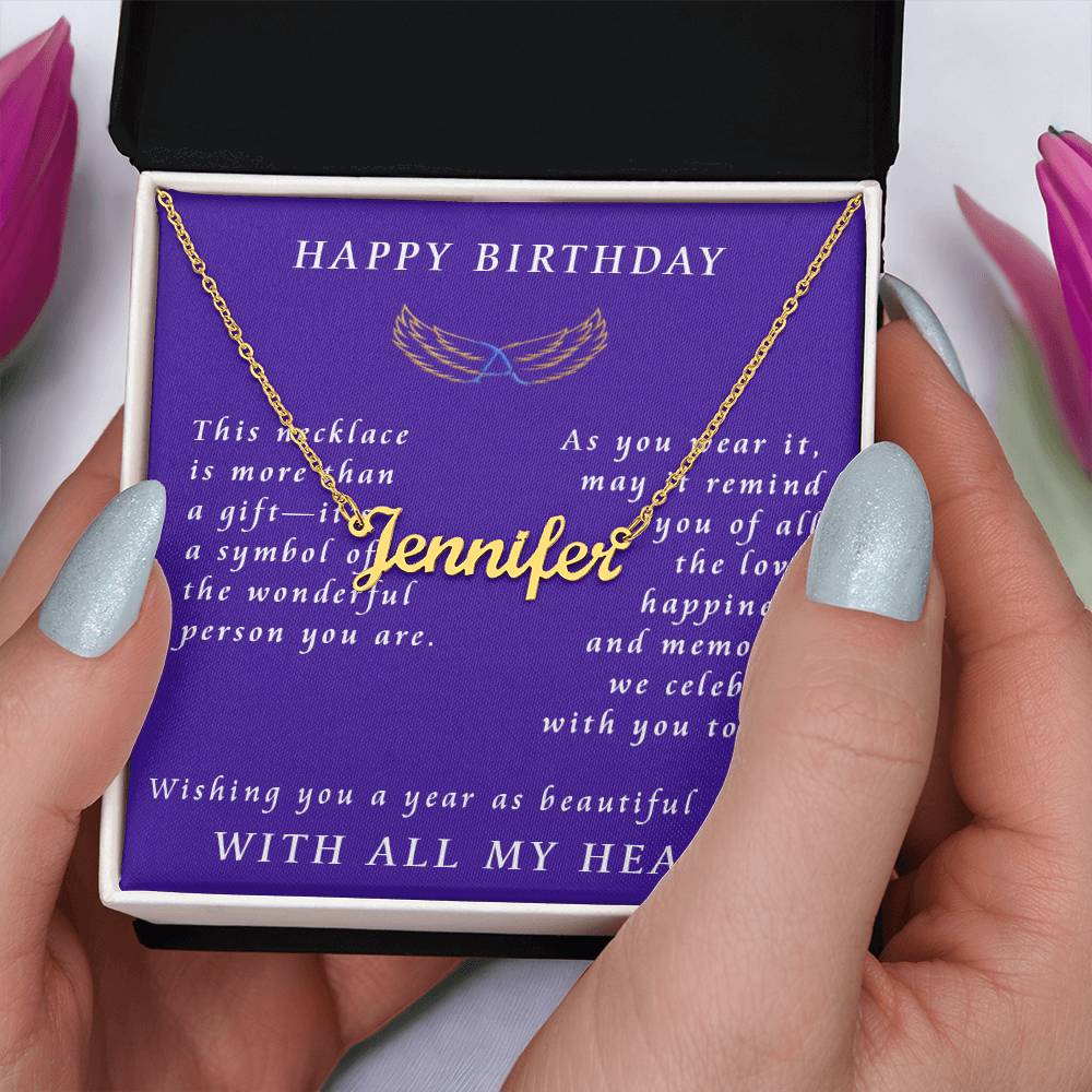 A Personalized Birthday Gift of Love and Memories
