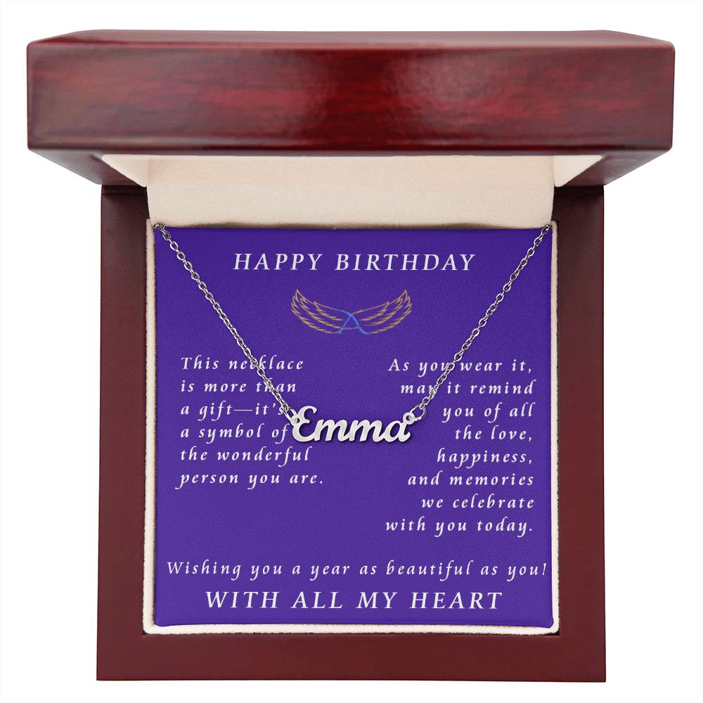 A Personalized Birthday Gift of Love and Memories