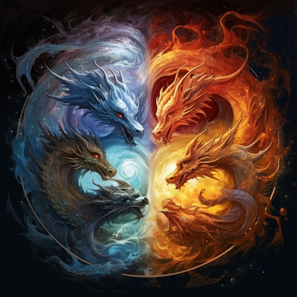 Four Element Dragons