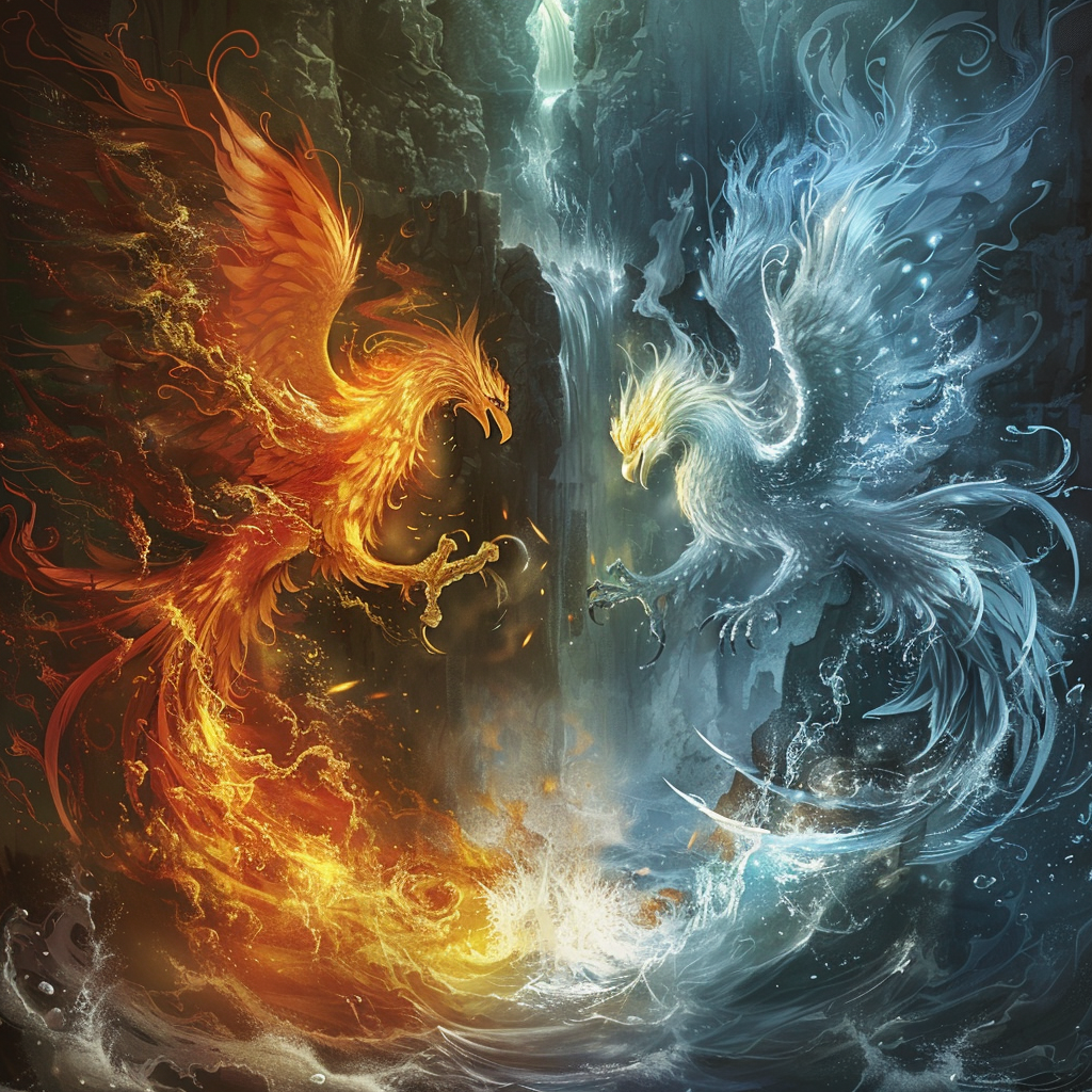 Water and Fire Fenix's