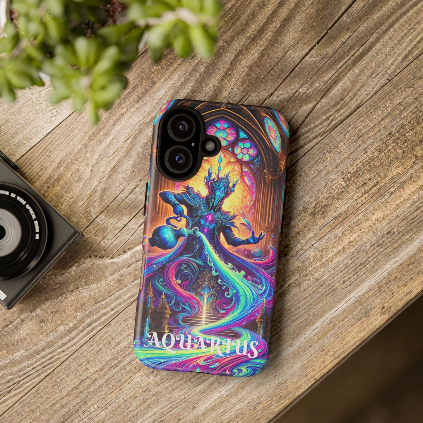 iPhone Tough Cases Fantasy Zodiac Sign Aquarius