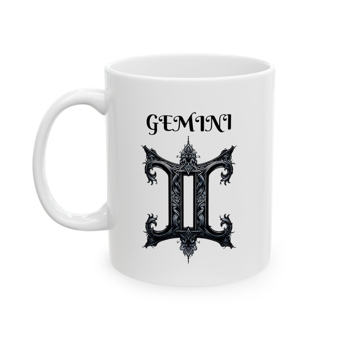 Gemini Ceramic Mug, (11oz, 15oz)