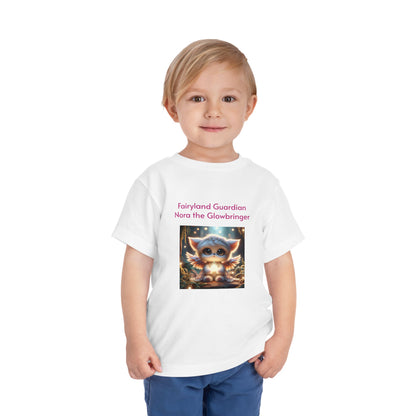 Toddler Short Sleeve Tee Nora the Glowbringer