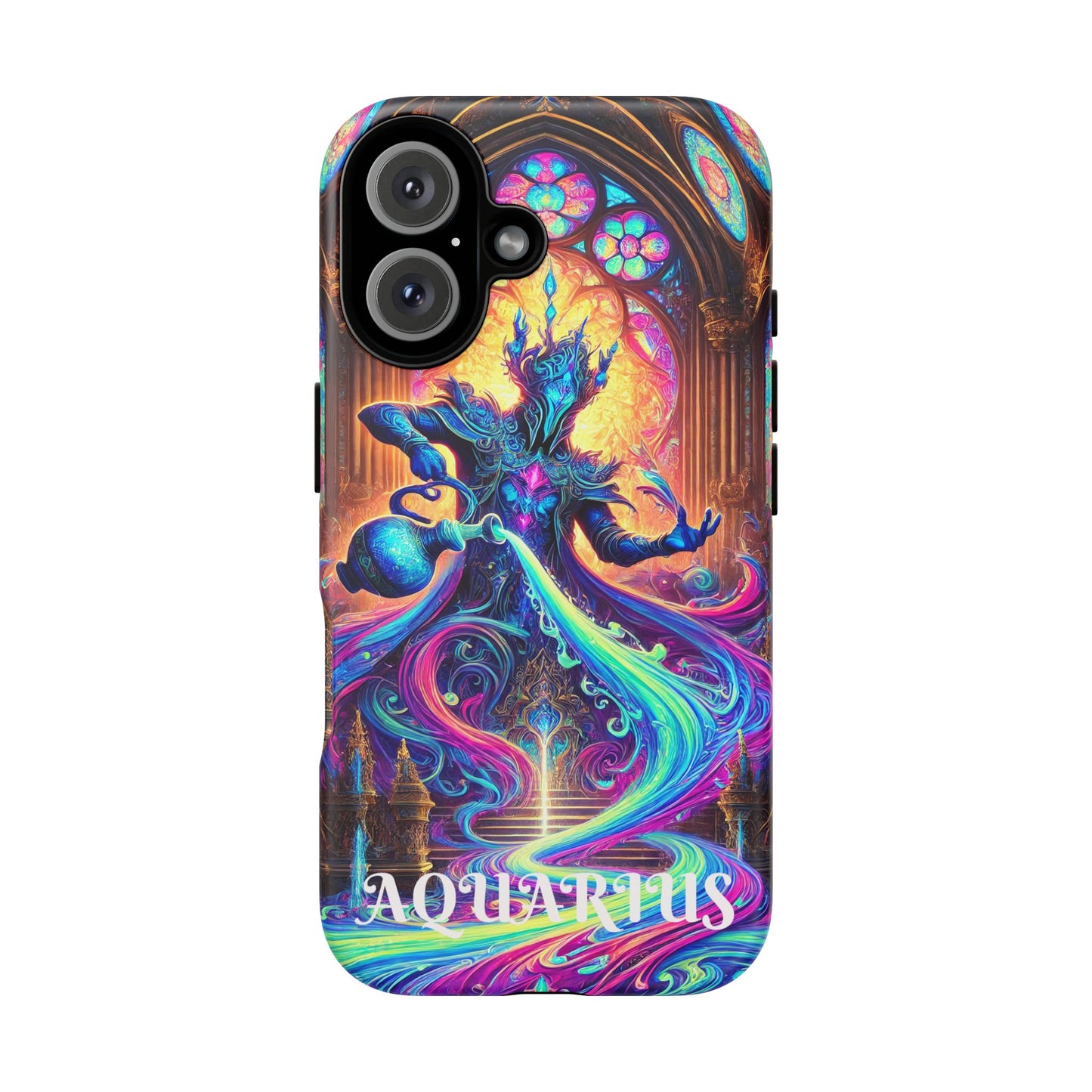 iPhone Tough Cases Fantasy Zodiac Sign Aquarius