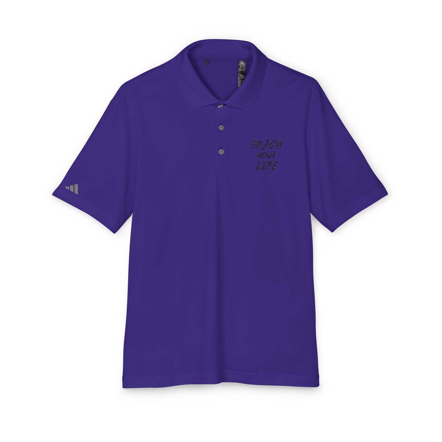 adidas Unisex Performance Polo ENJOY YOUR LIFE