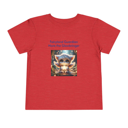 Toddler Short Sleeve Tee Nora the Glowbringer